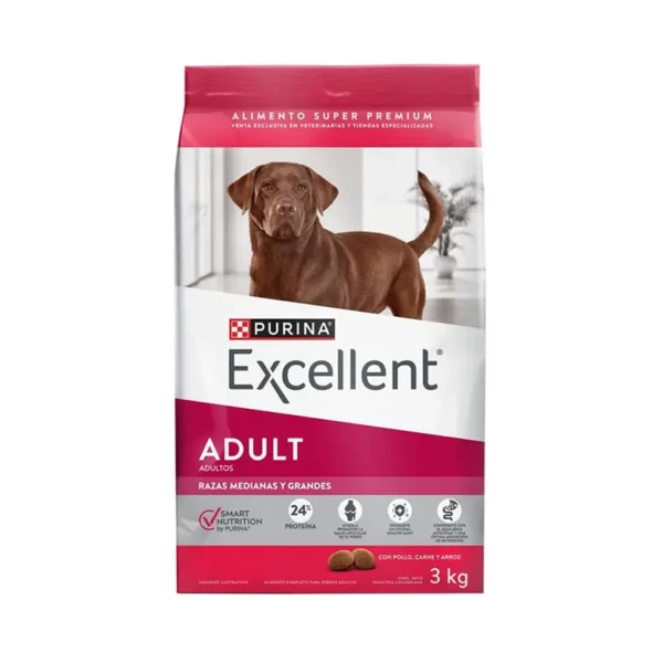 Excellent Adulto Razas Medianas y Grandes 17 Kg