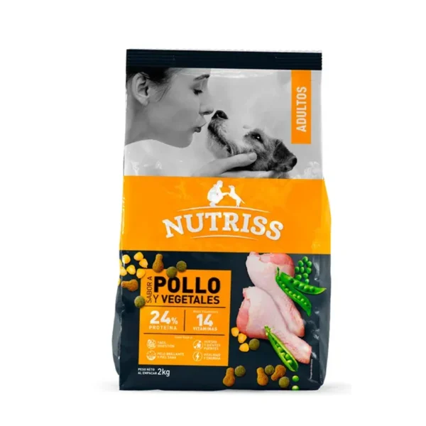 APllo Nutriss Adultos Pollo y Vegetales 1 Kg