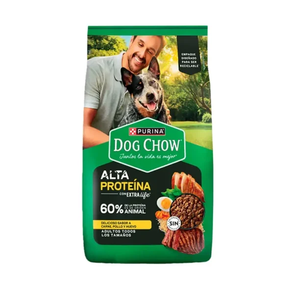 Dog Chow Adultos Alta Proteína 2 Kg