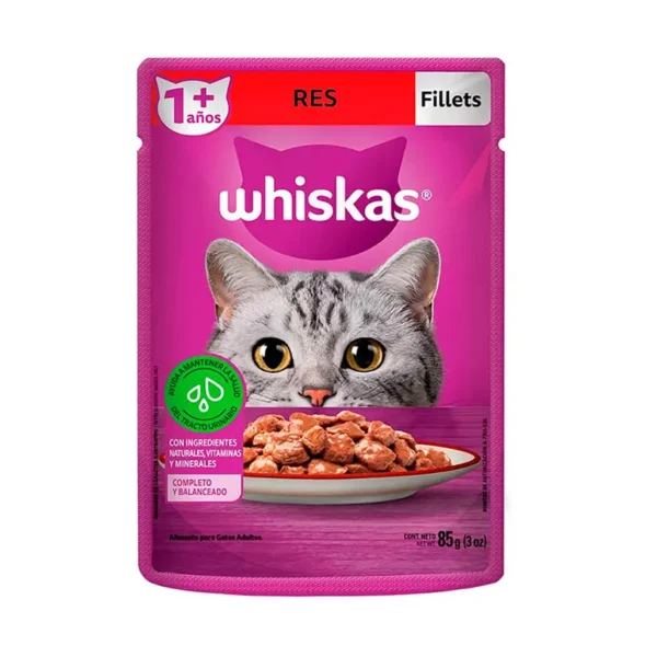HADCne Whiskas Gatos Res 85 Gr