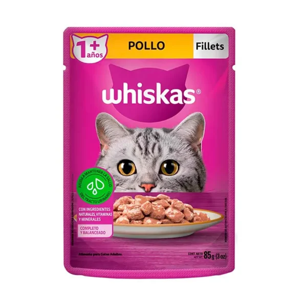 HADPllo Whiskas Gatos Pollo 85 Gr