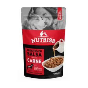 Nutriss Trocitos Carne en Salsa 100 Gr