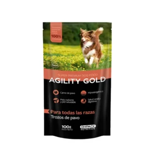 Agility Gold Trozos de Pavo 100 Gr