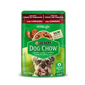 Dog Chow Adulto Todos los Tamaños Cordero 100 Gr