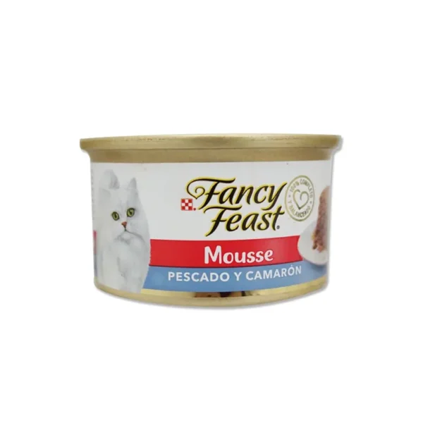 Lmousse Fancy Feast Mousse Pescado y Camarón<br>85 Gr