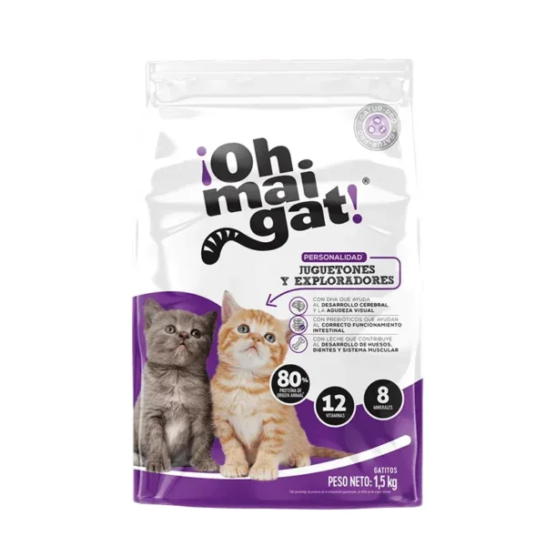 MrdoJuguetones Ohmaigat Gatitos Juguetones 1.5 Kg