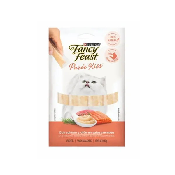 PureeSlmon Fancy Feast Purée Kiss Salmón & Atún 40 Gr