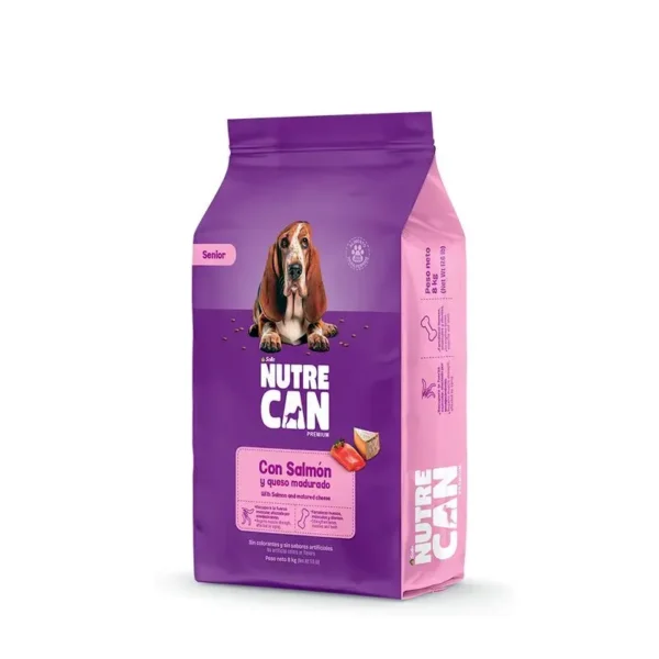 Senior Nutrecan Senior Salmón y Queso Madurado 2 Kg