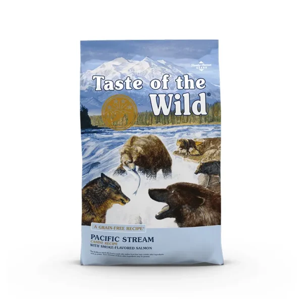 pacific-stream-canine-dry-recipe-bag-front-061022 Taste Of The Wild Pacific Stream 40 Lb