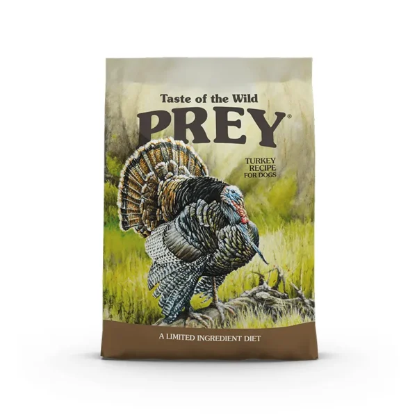 prey-turkey-dog-bag-front-100220 Taste Of The Wild Prey Turkey 1 Kg