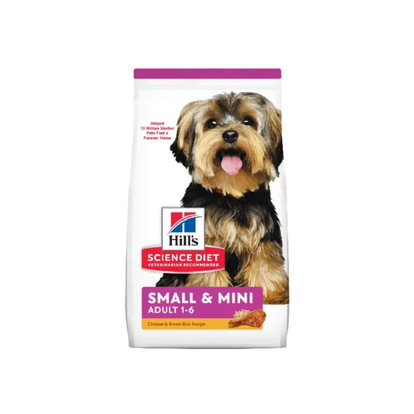 Hills Adulto 1-6 Razas Mini Pollo 4.5 Lb