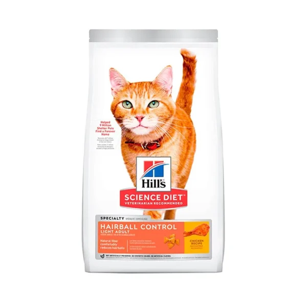 Hills Adult Hairball Control Light 7 Lb