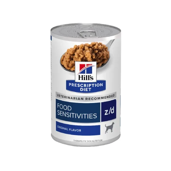 LataZDfoodSensitive Hills Prescription Diet Food Sensitivities Z/D 13 Oz