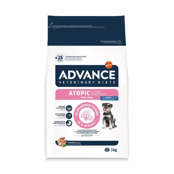 Advance Veterinary Diets Atopic & Food Sensitivity Mini 3 Kg