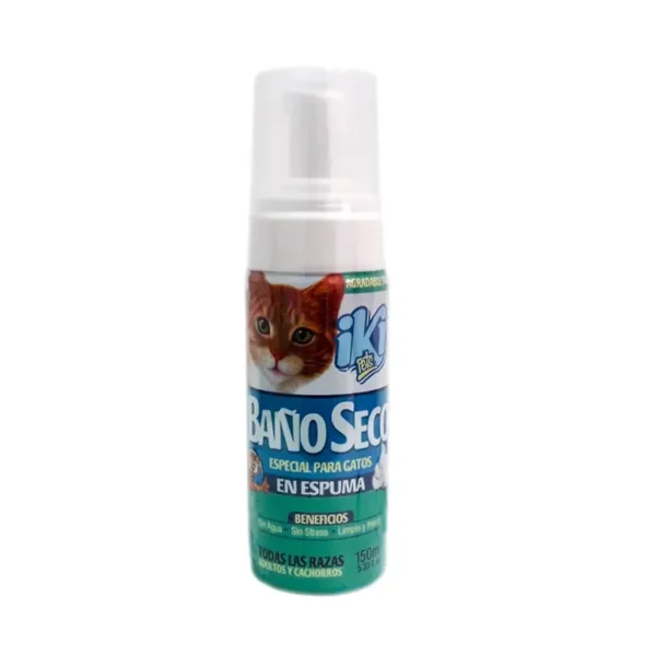 Baño Seco Gato Iki Pet<br>150 ml