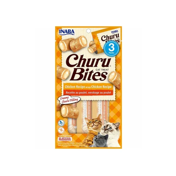 Churu Bites Pollo Sobre<br>3 Und