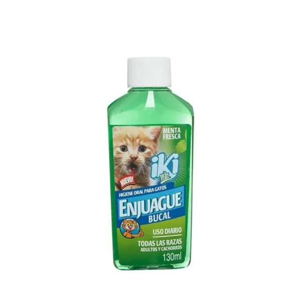 Enjuague Bucal Gato Iki Pet 130 ml