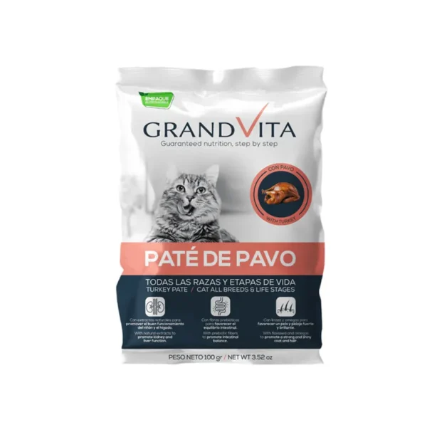GVitaPavo Grand Vita Paté de Pavo 100 Gr