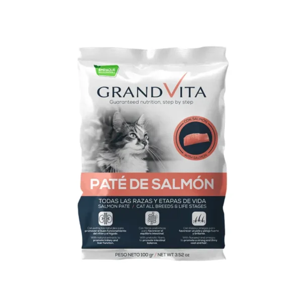GVitaSlmon Grand Vita Paté de Salmón 100 Gr