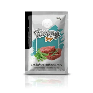 H beef-and-vegetables Tommy For Dogs Adulto Res 100 Gr