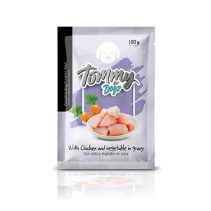 H chicken-and-vegetables Tommy For Dogs Cachorro Pollo 100 Gr