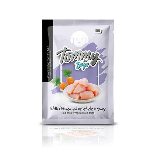 Tommy For Dogs Cachorro Pollo 100 Gr