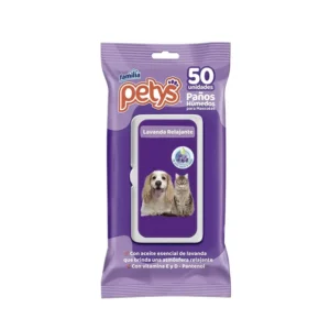 Petys50Lvda Paños Húmedos Petys Lavanda Relajante 50 Und