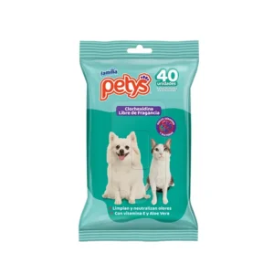PetysClorexhin Paños Húmedos Petys Clorhexidina 40 Und