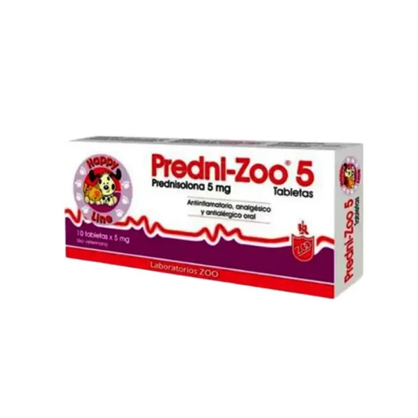 PredniZoo5 Predni-Zoo 5 mg 10 Tabletas