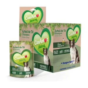 SHAMPOO-ArbolTe-X-12UND CanAmor Shampoo Árbol de Te Sobre<br>30 ml