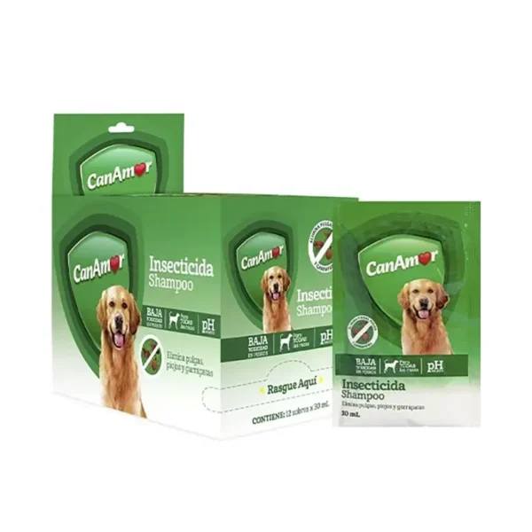 CanAmor Shampoo Insecticida Sobre<br>30 ml