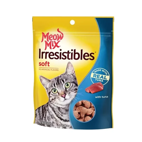 Meow Mix Irresistibles Soft Atún 85 Gr
