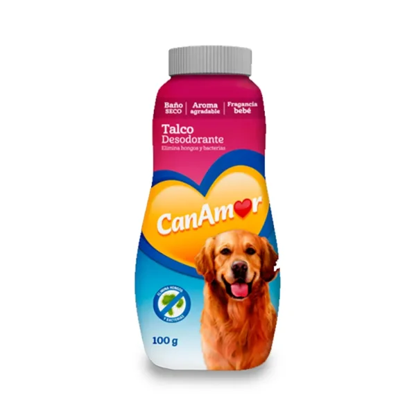 CanAmor Talco Desodorante Perro 100 Gr