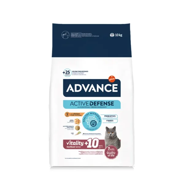 Vitality Sterilized Senior +10 Advance Active Defense Vitality +10 1.5 Kg