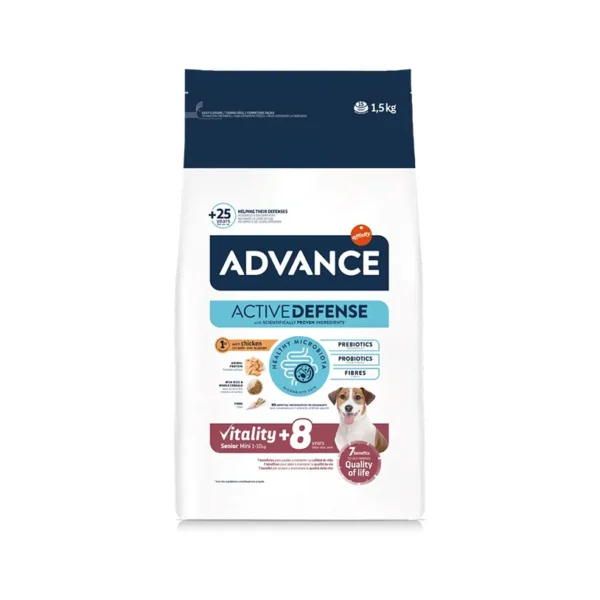 Vitality senior mini +8 Advance Vitality Senior Mini +8 7.5 Kg