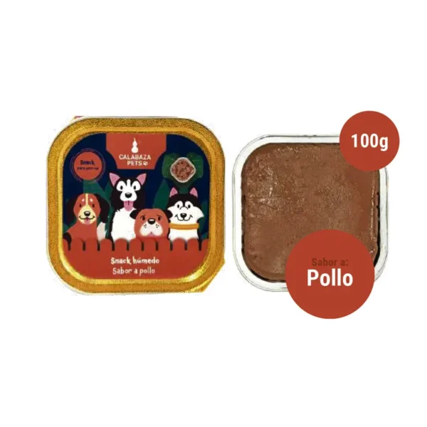 Bandeja Húmedo Perro Pollo 100 Gr