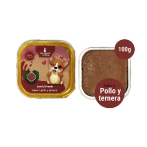 Bandeja Húmedo Perro Pollo y Ternera 100 Gr
