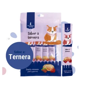 Cremoso Perro Ternera<br>5 Und