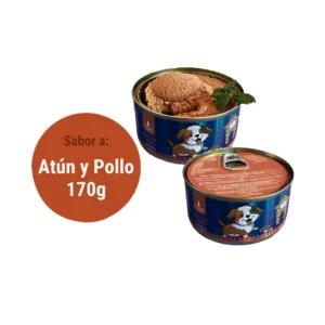 Enlatado Perro Atún y Pollo 170 Gr
