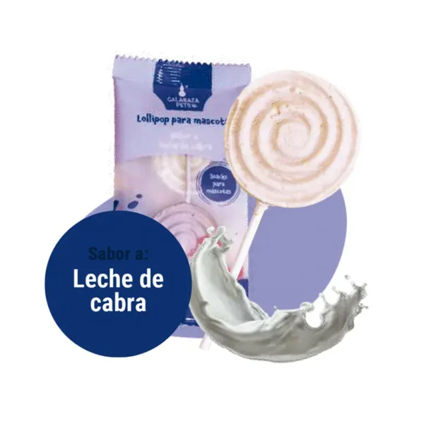 Lollipop para Mascota Leche de Cabra