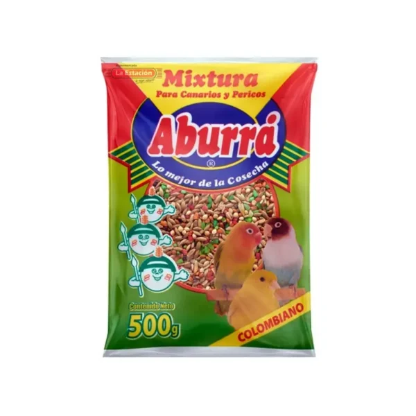 MixturaAburra Mixtura Canarios y Pericos Aburrá 500 Gr