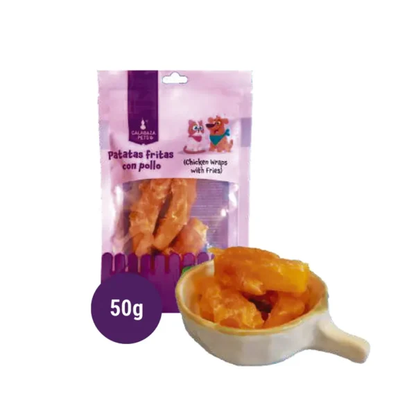Patatas fritas con pollo Patatas Fritas con Pollo Deshidratado 50 Gr