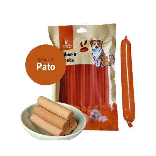 Salchicha Mascotas Pato 10 Und