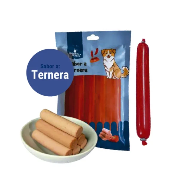 Salchicha Mascotas Ternera 10 Und