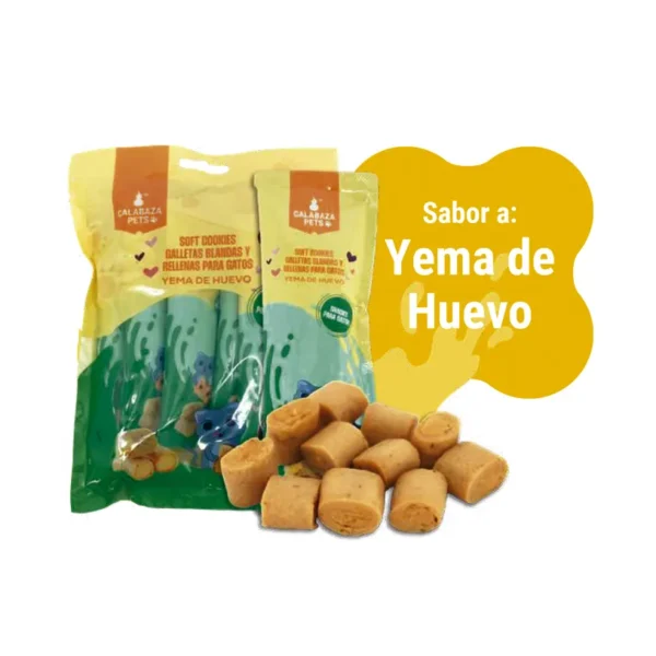 Soft Cookies Gato Yema de Huevo 50gr