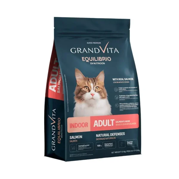 Salmon Grand Vita Equilibrio Gato Adulto Salmón<br>1.5 Kg