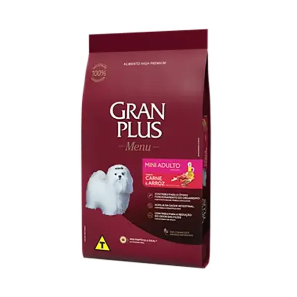 Gran Plus Menu Pollo y Arroz Raza Pequeña 10.1 Kg
