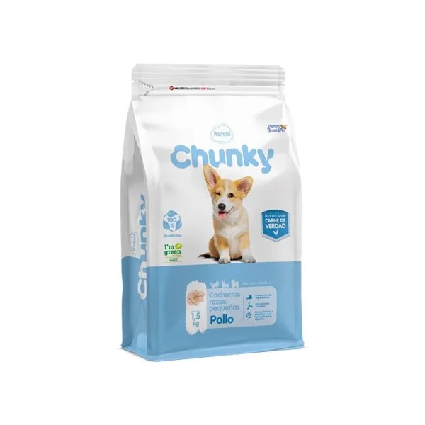 Chunky Cachorro Raza Pequeña 1.5 Kg
